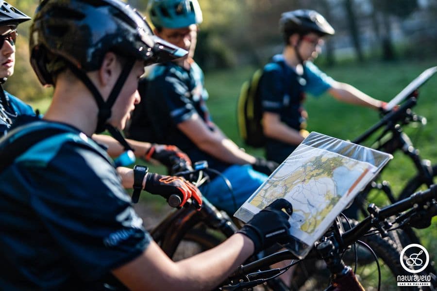 Lecture de carte : initiation à l'orientation à vélo